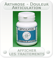 Traitement de l'Arthrose, Douleur et Articulation